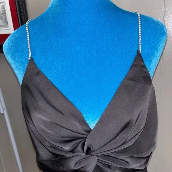 DO+BE Black Sleeveless Halter Mini Dress - Picture 5 of 16